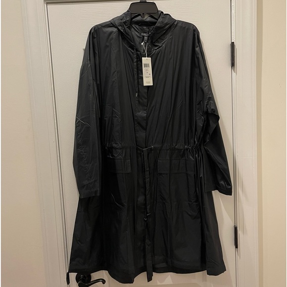 - Eileene Fisher Graphite Hooded ☔️ - Picture 5 of 5